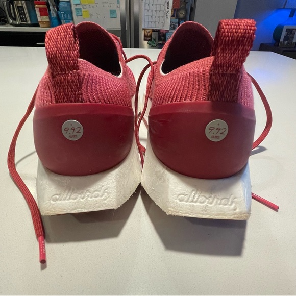 ALL BIRDS - Mens Tree Flyer Running Shoes, Lux Pink Blizzard - Picture 3 of 15